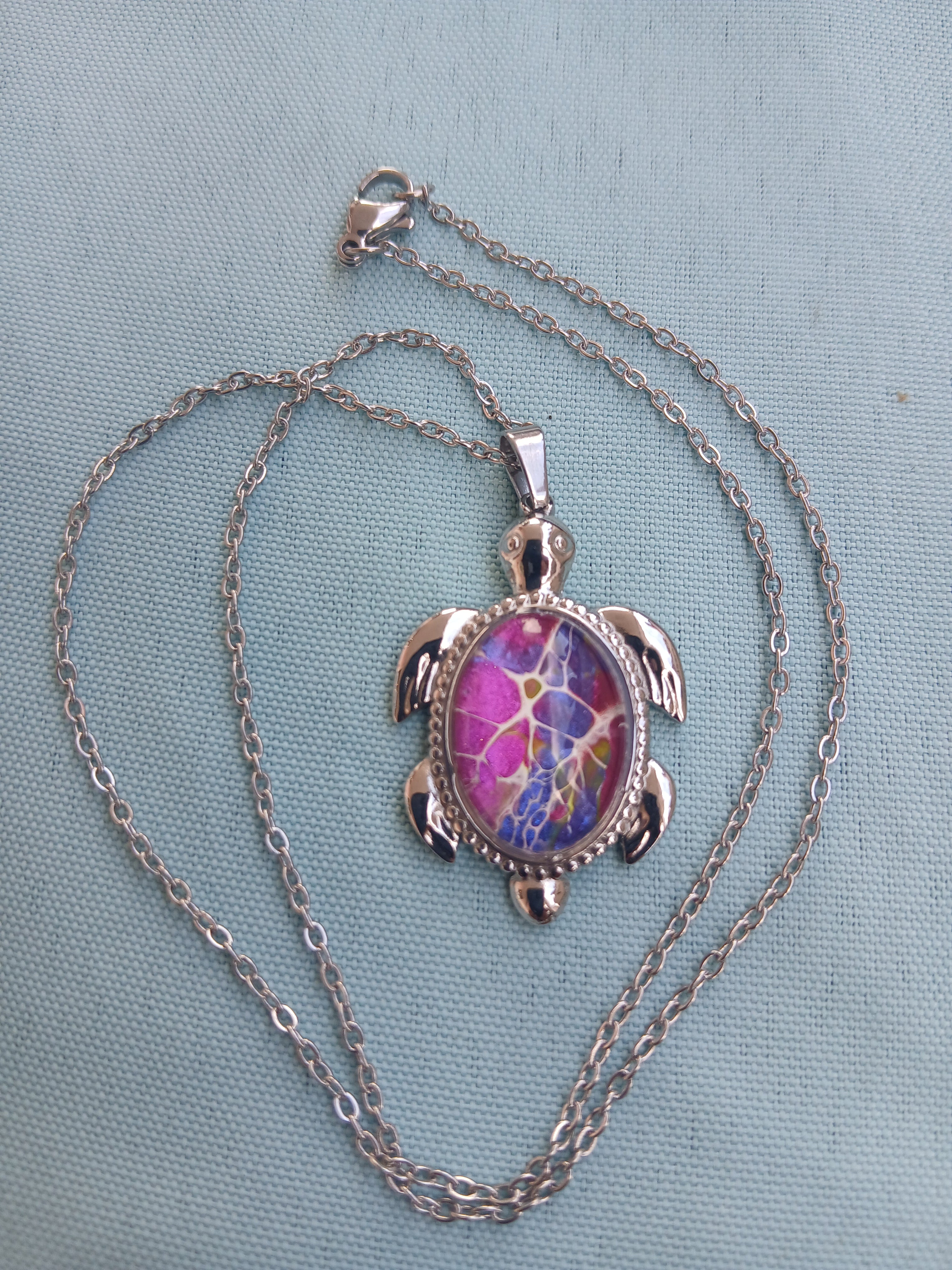 Custom Turtle Pendant
