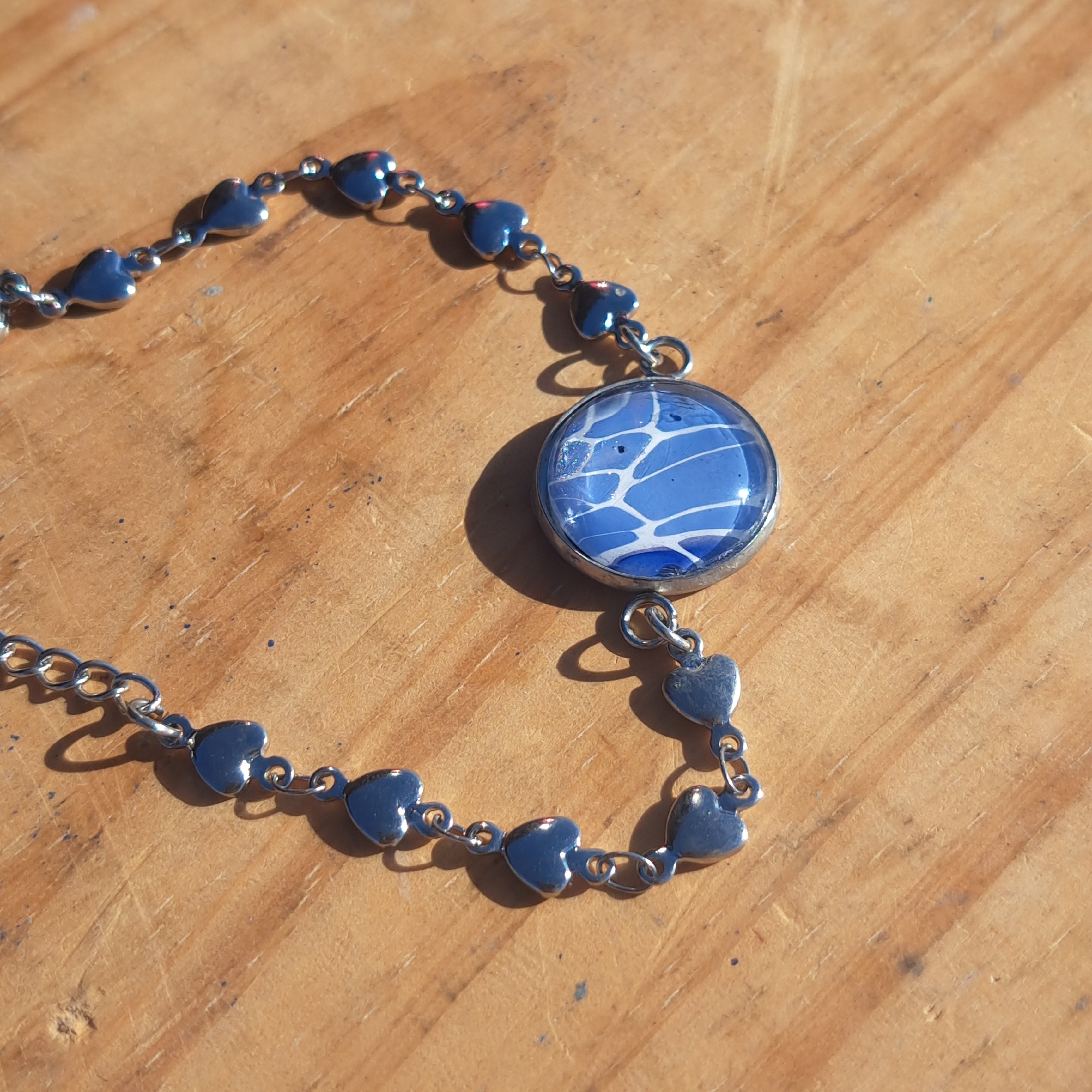 BR1004 Purple Painted Bracelet