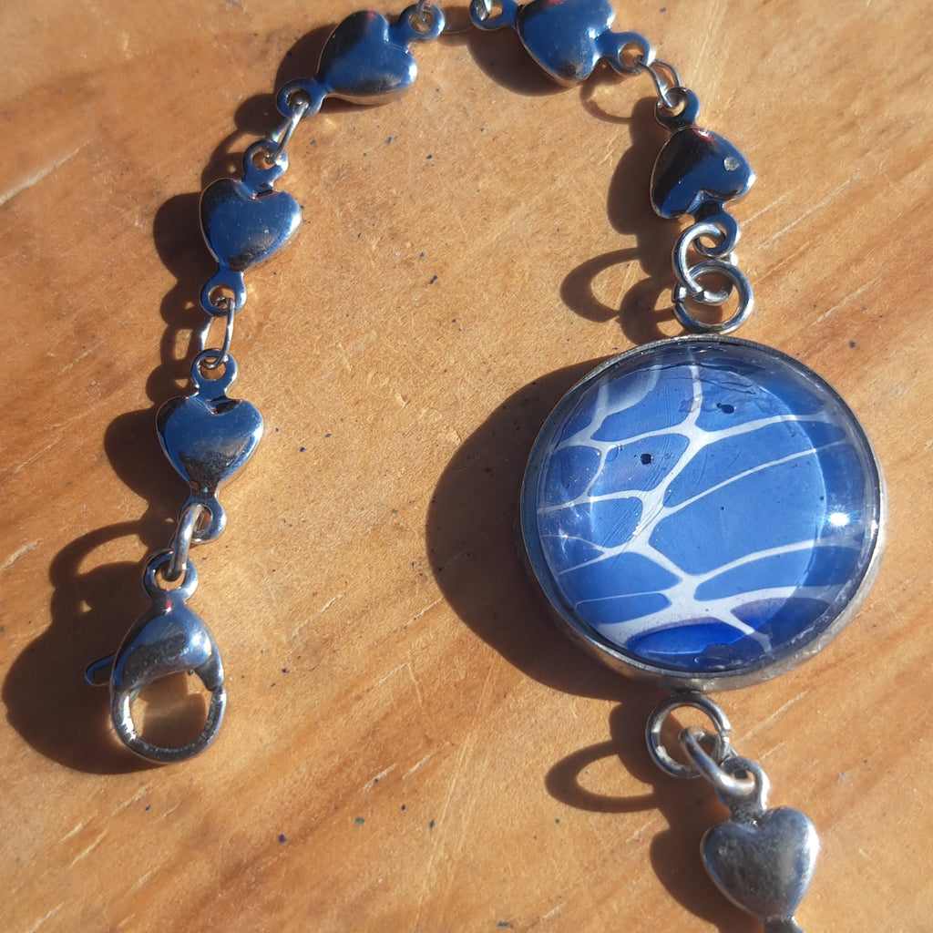 BR1004 Purple Painted Bracelet